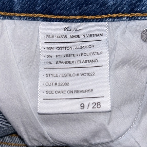Vici For Kancan Light Wash Distressed Jeans NWT - Picture 5 of 15